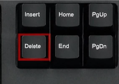 电脑delete键在什么位置,电脑的delete键