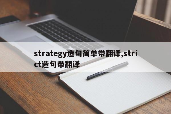 strategy造句简单带翻译,strict造句带翻译
